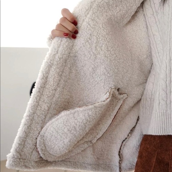 2 for $55 - Houndstooth Teddy Jacket - Picture 14 of 14